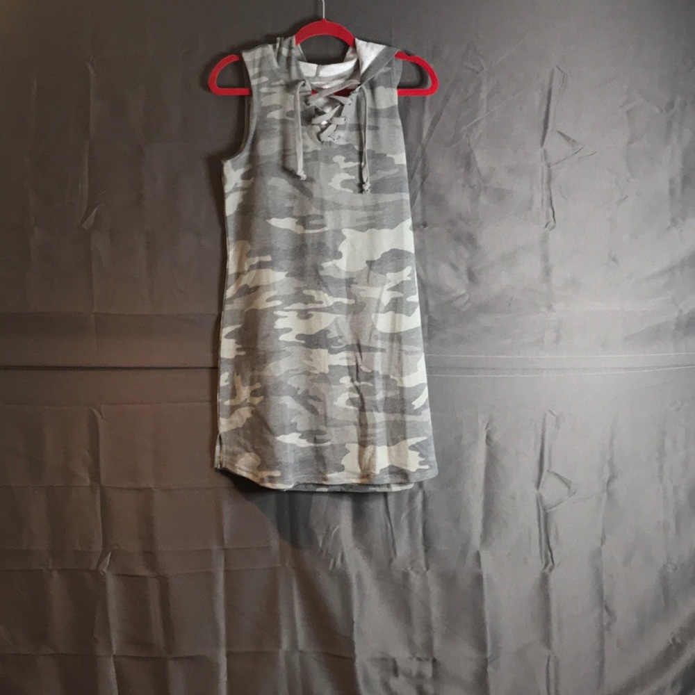 Casual camouflage dress. So adorb
